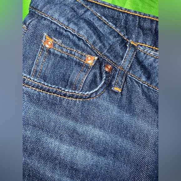 Zara Dark Blue Wide-Leg Jeans size 2 - Picture 5 of 8